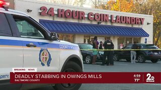 Deadly stabbing at Owings Mills laundromat on Reisterstown Road