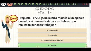 5000 Preguntas sobre la Biblia - Libro de Exodo - Test1 | Entretenimiento Digital 3.0