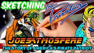 Sketching The Privateer: Amateur Comic Art Live, Episode 88!