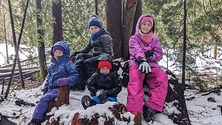 Kids Being Kids 😁 Plus playing in snow at Mt. Rainier