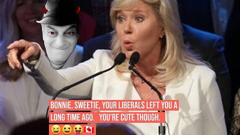 Bonnie Crombie Wants To Run As A Moderate Liberal. 😈😆😀😛🇨🇦