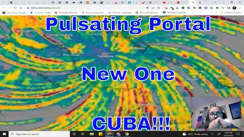 S/W CUBA Portal Pulsing - The Ring of Death Radar moved s/w CUBA? : Mar 25, 2022 6:08 PM