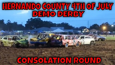 HERNANDO COUNTY 4TH OF JULY DEMO DERBY - CONSOLATION ROUND
