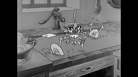 Merrie Melodies "The Dish Ran Away with the Spoon" (1933)