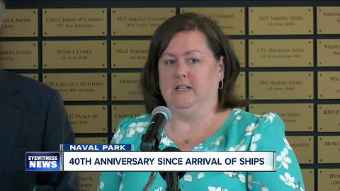 40th anniversary of Navy ships arrival in Buffalo