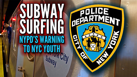 NYC Subway Surfing: Police Warning to Teens
