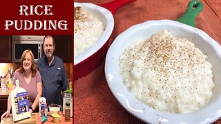 OLD FASHIONED EASY RICE PUDDING RECIPE