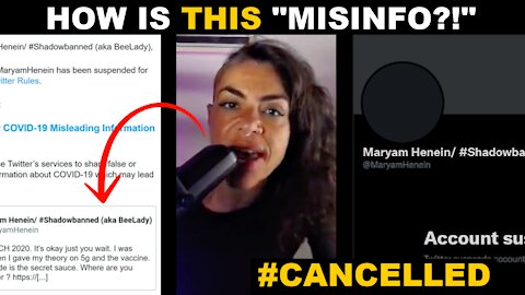 TWITTER CANCELLED ME. (When Will This Stop?!) | Maryam Henein