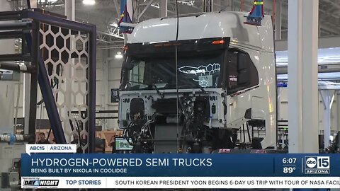 Nikola Motors prepares to launch its first hydro cell electric truck