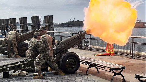 4th of July Salute to the Union by Veteran Corps of Artillery of the State of New York