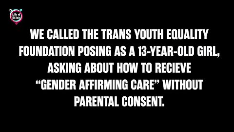 LGBTQ Youth Deforming Org Offers To Secretly Send 13yo a Chest Binder Behind Her Parents' Back