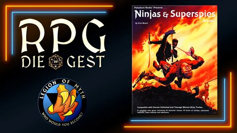 [41-1.2] - NINJAS & SUPERSPIES TTRPG - (Pt.2 Chi Mastery)