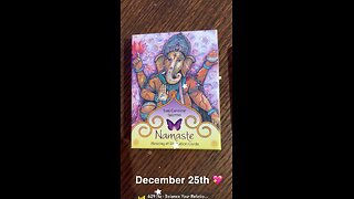 12/25/23 card: relationship blessing