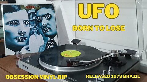 Born to Lose - UFO - Obsession - 1978 - Released Brazil - Vinyl Rip