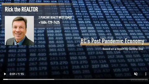 BC's Post Pandemic Economy | Rick the REALTOR® powered by Realsearch.ca