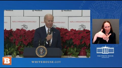 LIVE: President Biden, First Lady Participating in Toys for Tots Event...