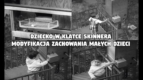 Dziecko w klatce Skinnera | Modyfikacja zachowania małych dzieci (1960)