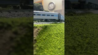 N Scale F7 Super Chief on old mountain pass