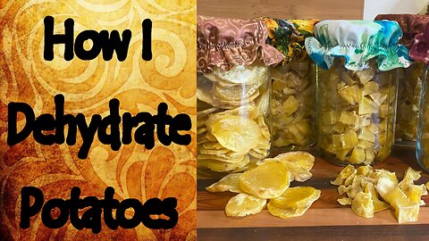 Dehydrating and Storing Potatoes