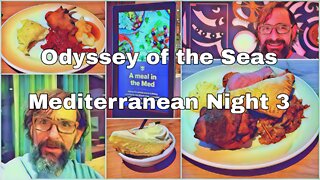Odyssey of the Seas | Night 3 | Mediterranean Nite | Windjammer