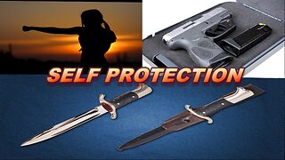 This week outdoors! Self protection preparation.