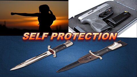 This week outdoors! Self protection preparation.