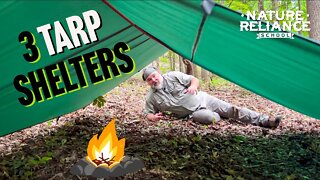 3 Best Tarp Shelters | Camping and Bushcraft