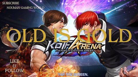 king of fighter arena old is gold game play