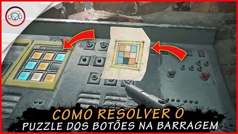 Resident Evil Village Como resolver o puzzle dos botões na barragem | Super Dica PT-BR