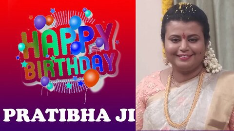Happy Birthday Pratibha JI !