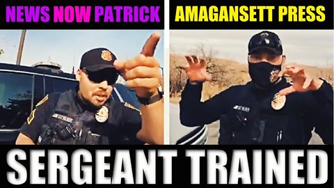 Tale of 2 Auditors: Men Who Know Rights Train Sergeant Palmer | News Now Patrick vs Amagansett Press