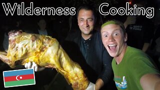 @WILDERNESS COOKING Cooked Us an ENTIRE LAMB in Gabala, Azerbaijan! Azerbaijan Travel Vlog