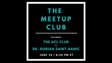 THE MEET UP CLUB: Physical Therapist Dorian Saint-Danic