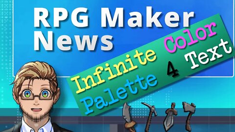 Luxury Interior Walls, Animated Shapes, Infinite Color Palette for Text | RPG Maker News #91