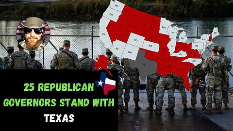 25 Republican Governors Sign A Letter Supporting TX Fighting To Secure It's Border With Mexico