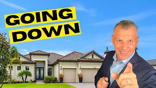 Florida housing market | Housing Market Crash | Florida Home prices drop!