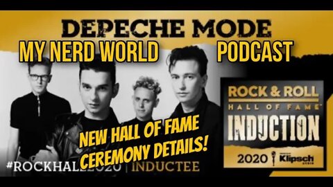 A Depeche MODE Podcast: Rock and Roll Induction Ceremony Details and more!