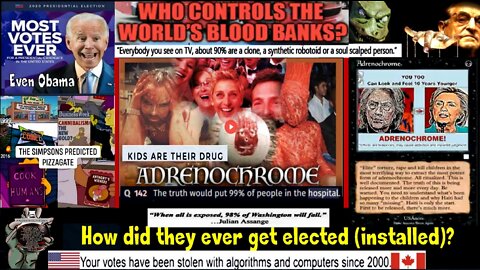 ADRENOCHROME INC! BLOOD BOY! TINY COFFINS! ELECTRIC CAGES! HOLLYWOOD MELTDOWNS!