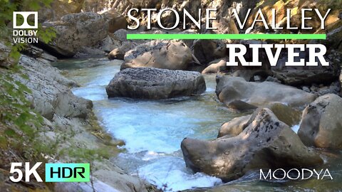4K HDR Nature Videos - Soothing Spirit Relaxation at Stone Valley River