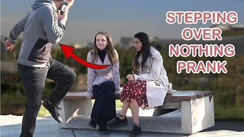 Stepping Over Nothing Prank - AWESOME REACTIONS