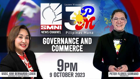 LIVE: 3PM Luzon Visayas Mindanao – Pilipinas Muna with Peter Flores Serrano | October 9, 2023