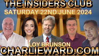 LOY BRUNSON JOINS CHARLIE WARD INSIDERS CLUB WITH MAHONEY, PAUL BROOKER & DREW DEMI