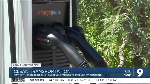 City of Tucson to require EV charging in new developments