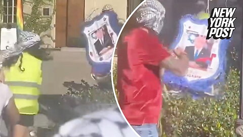 UCLA students batter Bibi piñata to chants of 'beat that f–king Jew!'