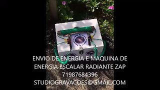 Máquina de energia Escalar radiante