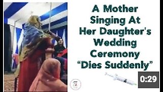 A Mother Singing At Her Daughter’s Wedding Ceremony “Dies Suddenly” 💉👀
