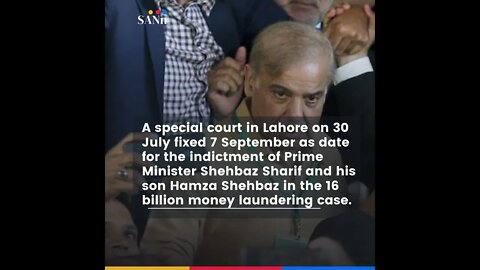 Court to indict PM Shehbaz Sharif and his son in money laundering case