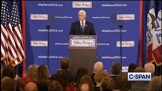 Mike Pence Takes A Shot At Trump