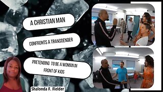 A Christian man confronts a transgender