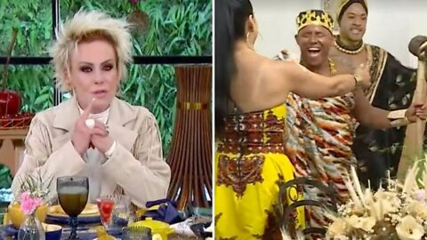 Apresentadora Ana Maria Braga interrompe programa por ato racista. Veja qual foi